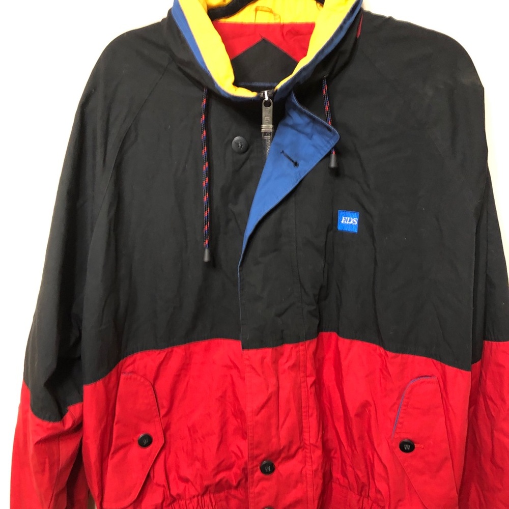 Vintage colorblock jacket - Picture 9 of 11
